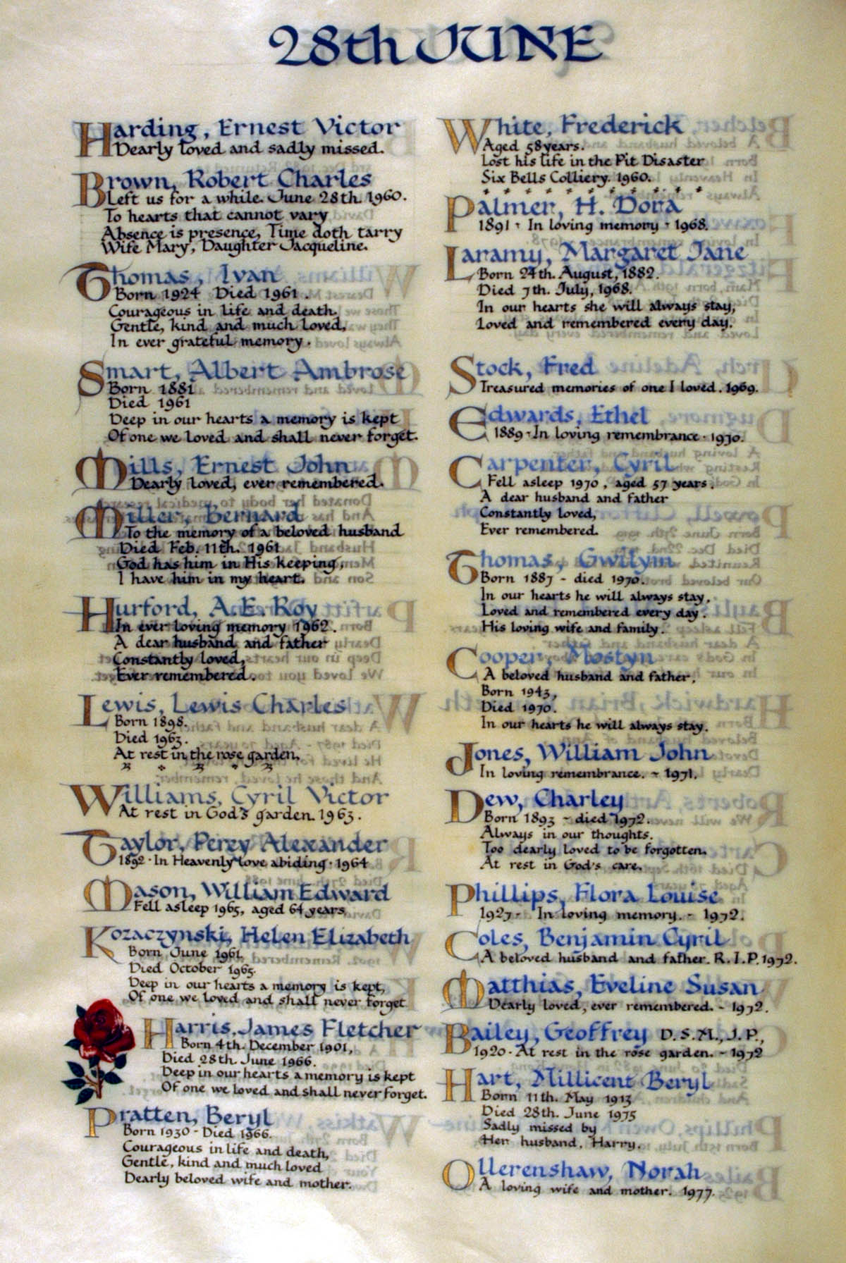 An image of your inscription